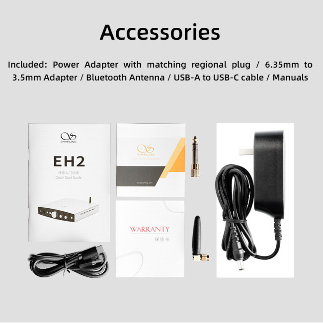 Shanling EH2 BLACK* - *AVAILABLE & READY TO SHIP!