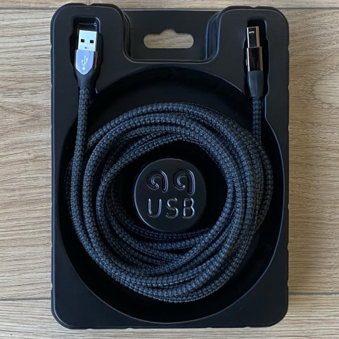 Audioquest Carbon 5m. USB 2.0  A-B* (*PRE-OWNED)