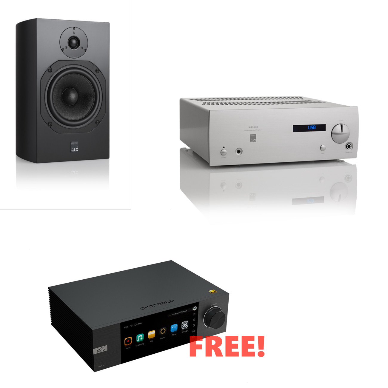 ATC 11, ATC SIA2-100 + FREE Eversolo A6 Gen 2