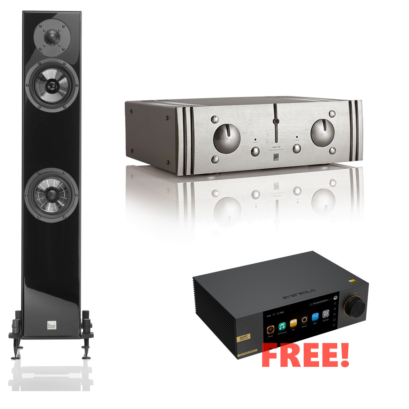 Vienna Mozart SE Signature, ATC SIA2-150 + FREE Eversolo A6 Gen 2