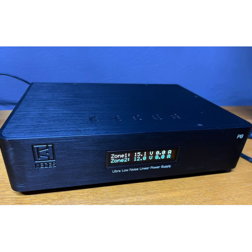 Keces P8 8A Ultra Low Noise Dual Zone Linear Power Supply* (*EX-DEMO)