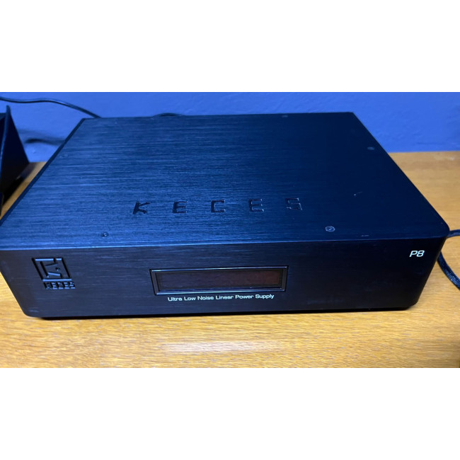 Keces P8 8A Ultra Low Noise Dual Zone Linear Power Supply