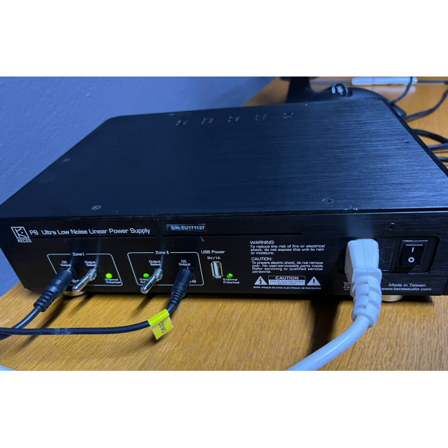 Keces P8 8A Ultra Low Noise Dual Zone Linear Power Supply