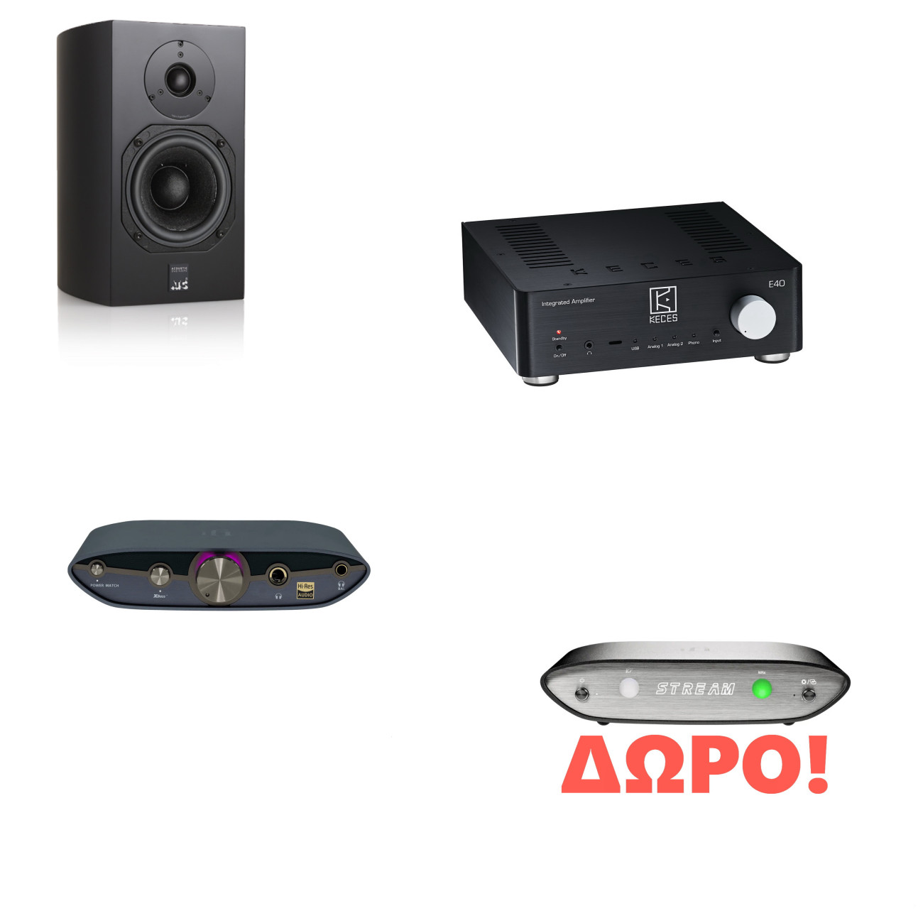 ATC 7, Keces E40, iFi ZEN DAC 3 + FREE iFi ZEN STREAM