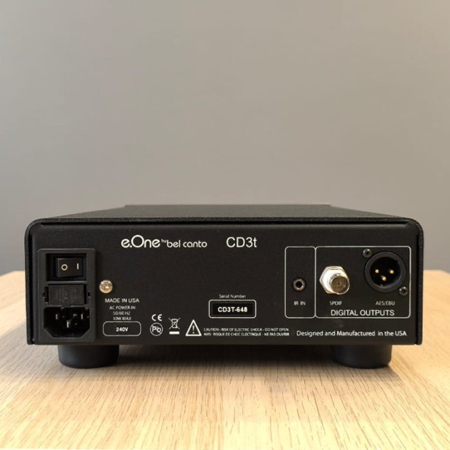 Bel Canto Design CD3t transport* (*PRE-OWNED)
