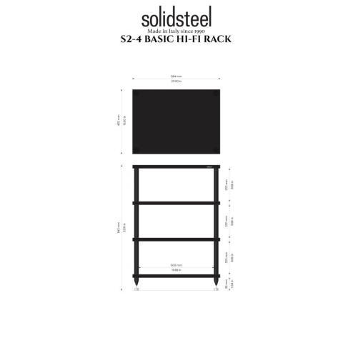 SolidSteel S2-4 Black