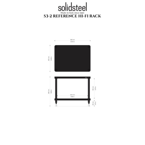 SolidSteel S3-2 Black