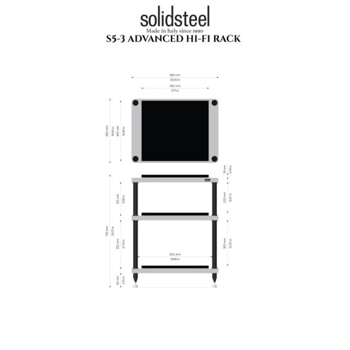 SolidSteel S5-3 Black