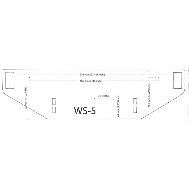 Solid Steel WS-5 High-End Wall-Shelf for Turntables