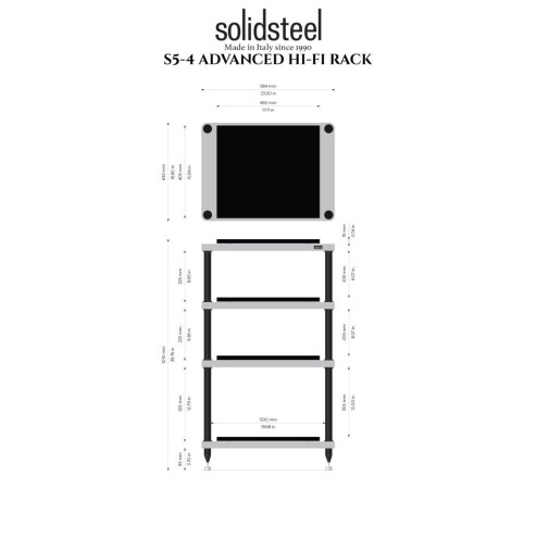 SolidSteel S5-4 Black