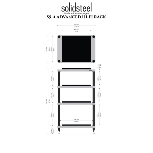 SolidSteel S5-4 Black