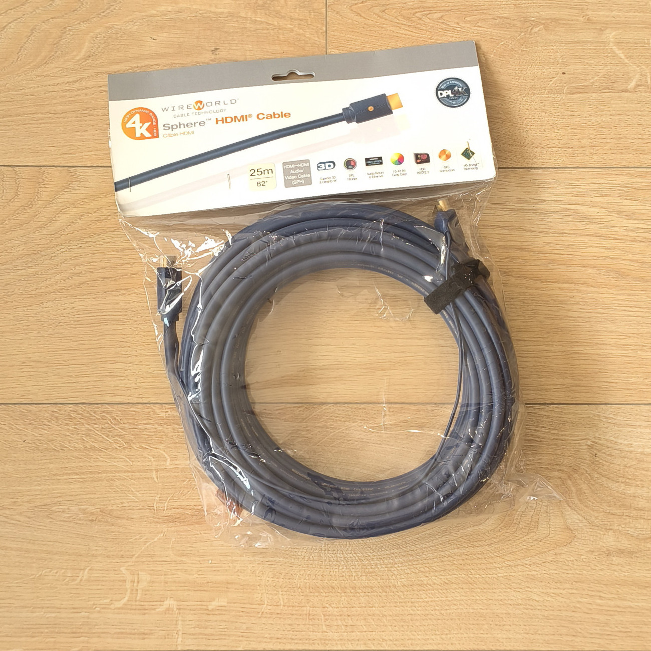 Wireworld USA Sphere 4K HDMI 2.0 Cable 25m* (*NEW, SEALED)