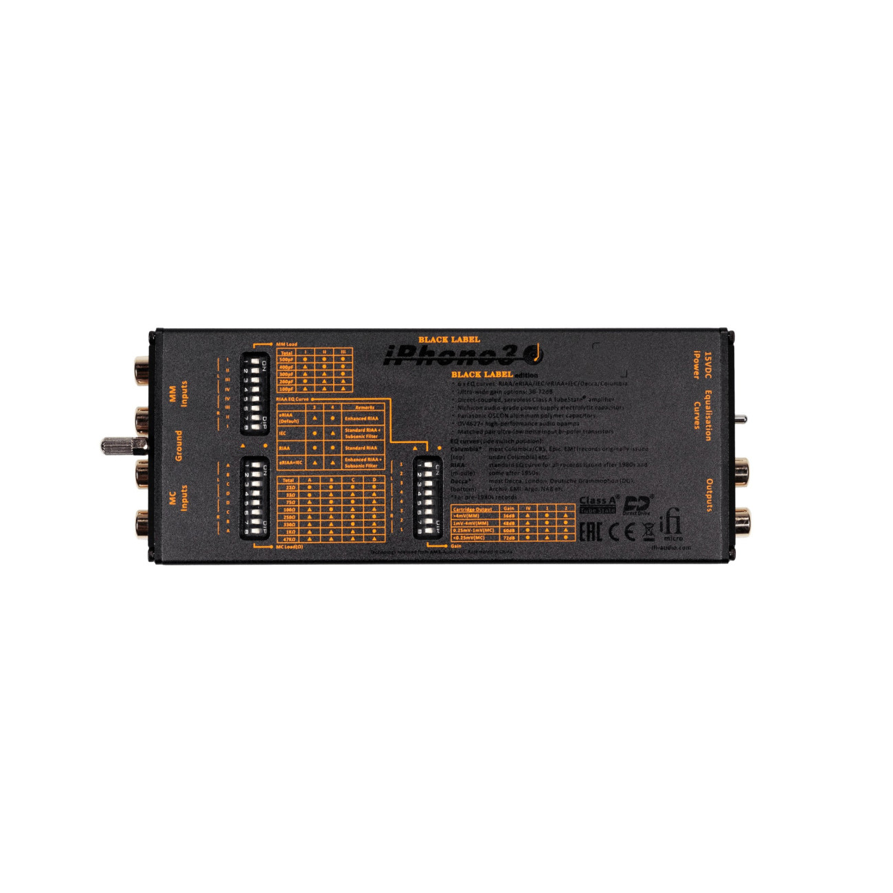 Micro iPhono3 Black Label* (*SOLD OUT)