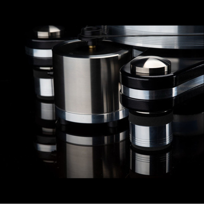 Signature 21 & Fatboy Gimbal 10-3D Tonearm, Black Finish