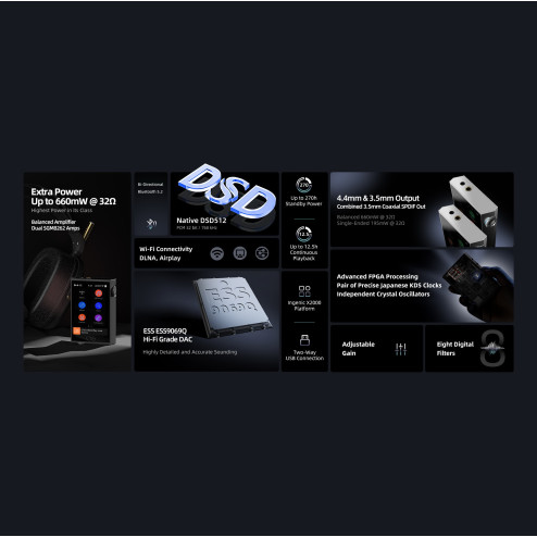 M1 Plus Hi-Res Portable Player