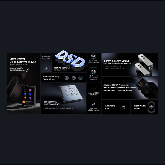 M1 Plus Hi-Res Portable Player