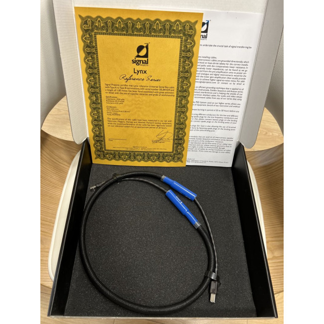 Signal Projects LYNX 1m USB A-B Cable