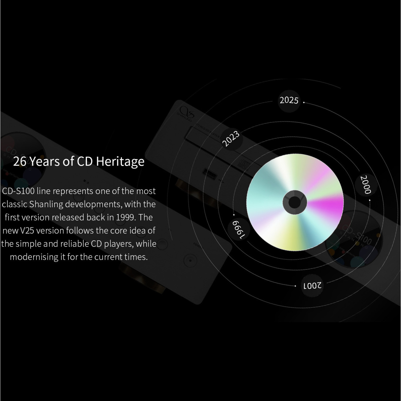 CDS-100 IV (v.25) Black