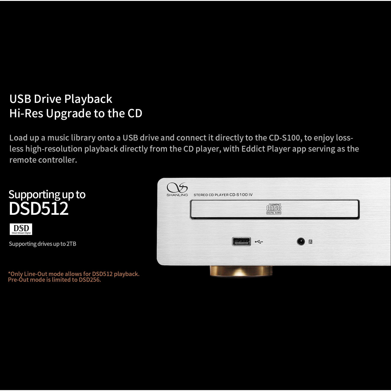 CDS-100 IV (v.25) Black