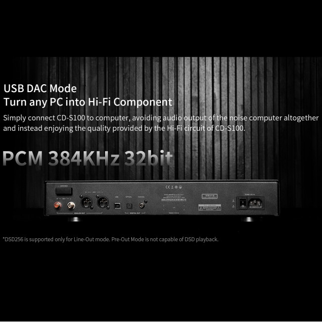 CDS-100 IV (v.25) Black