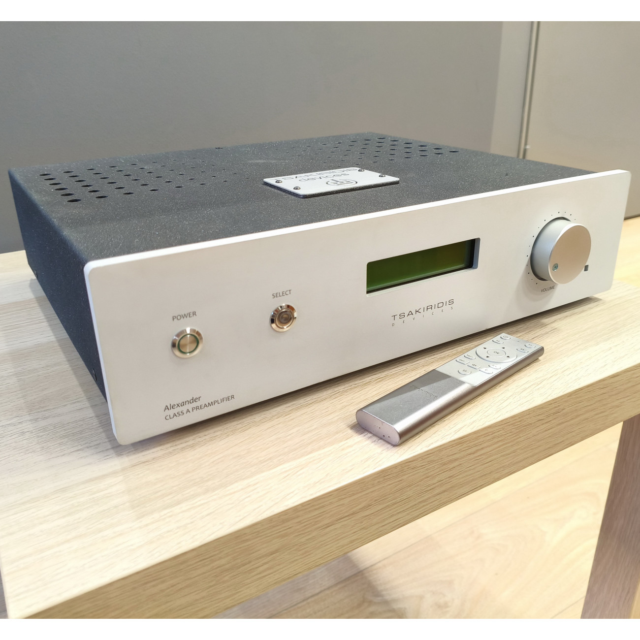 Tsakiridis Devices Alexander Ultima Silver Preamplifier w. Phono MM