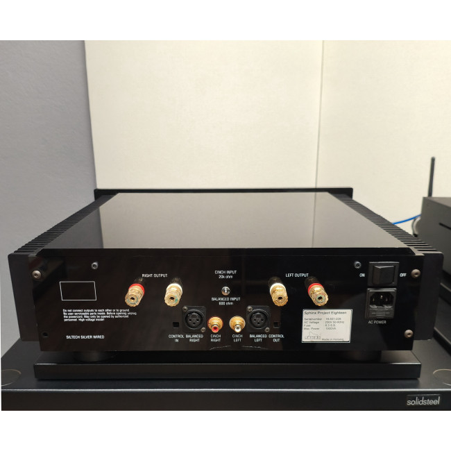 Sphinx Project Eighteen Dual Mono Power Amplifier