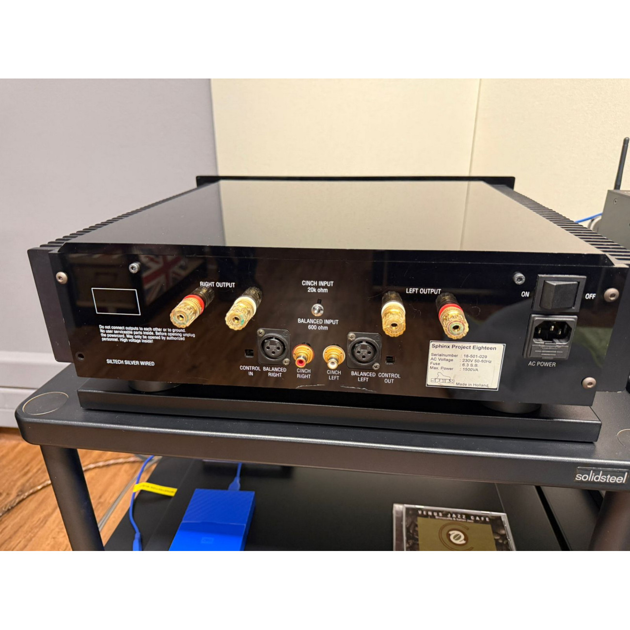 Sphinx Project Eighteen Dual Mono Power Amplifier