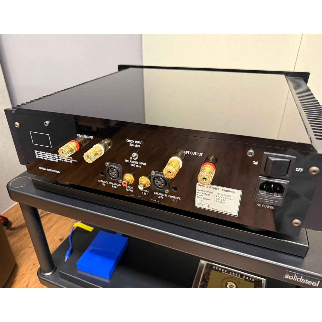 Sphinx Project Eighteen Dual Mono Power Amplifier