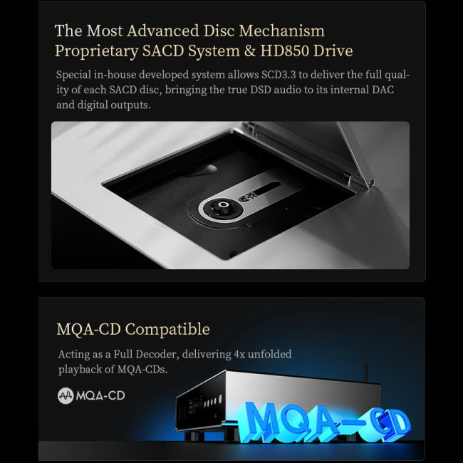 SCD3.3 High-End SACD Player