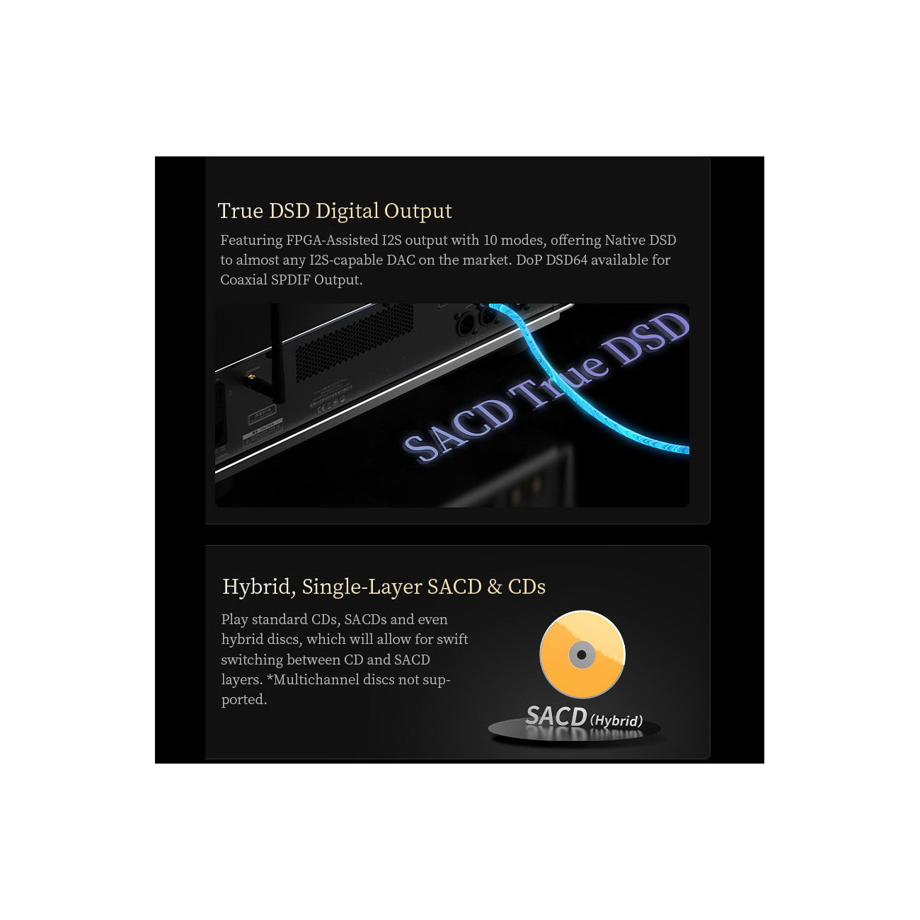 SCD3.3 High-End SACD Player