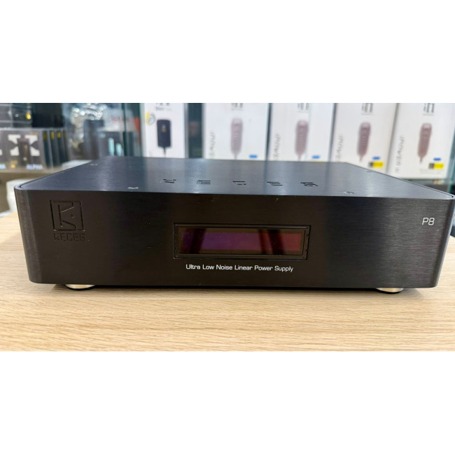 Keces P8 8A Ultra Low Noise Dual Zone Linear Power Supply* (*PRE-OWNED)