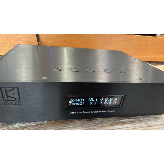 Keces P8 8A Ultra Low Noise Dual Zone Linear Power Supply* (*PRE-OWNED)