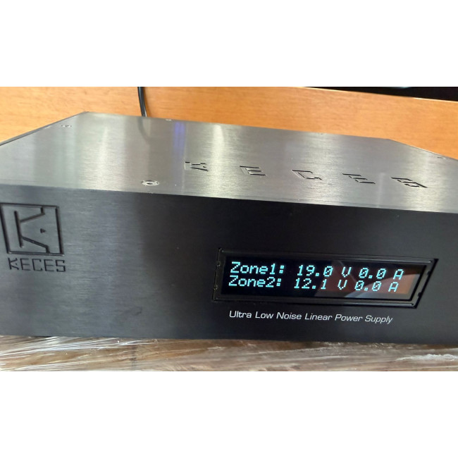 Keces P8 8A Ultra Low Noise Dual Zone Linear Power Supply* (*PRE-OWNED)