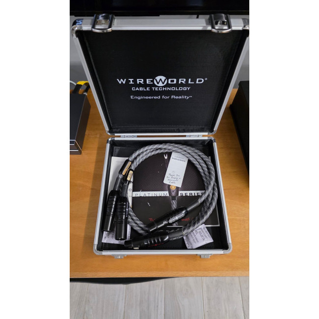 Wireworld USA Platinum Eclipse Interconnect 1m