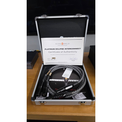 Wireworld USA Platinum Eclipse Interconnect 1m