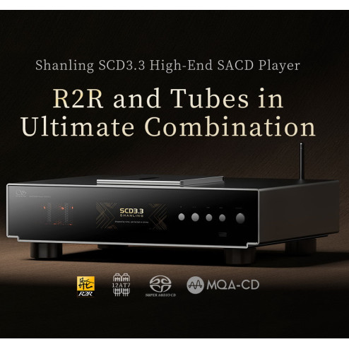 SHANLING SCD3.3 High-End SACD Player Silver NEW