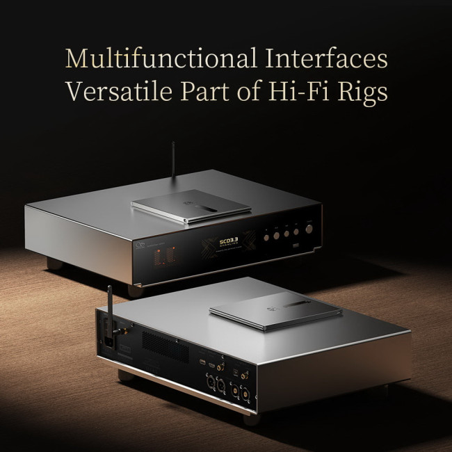 SHANLING SCD3.3 High-End SACD Player Silver NEW