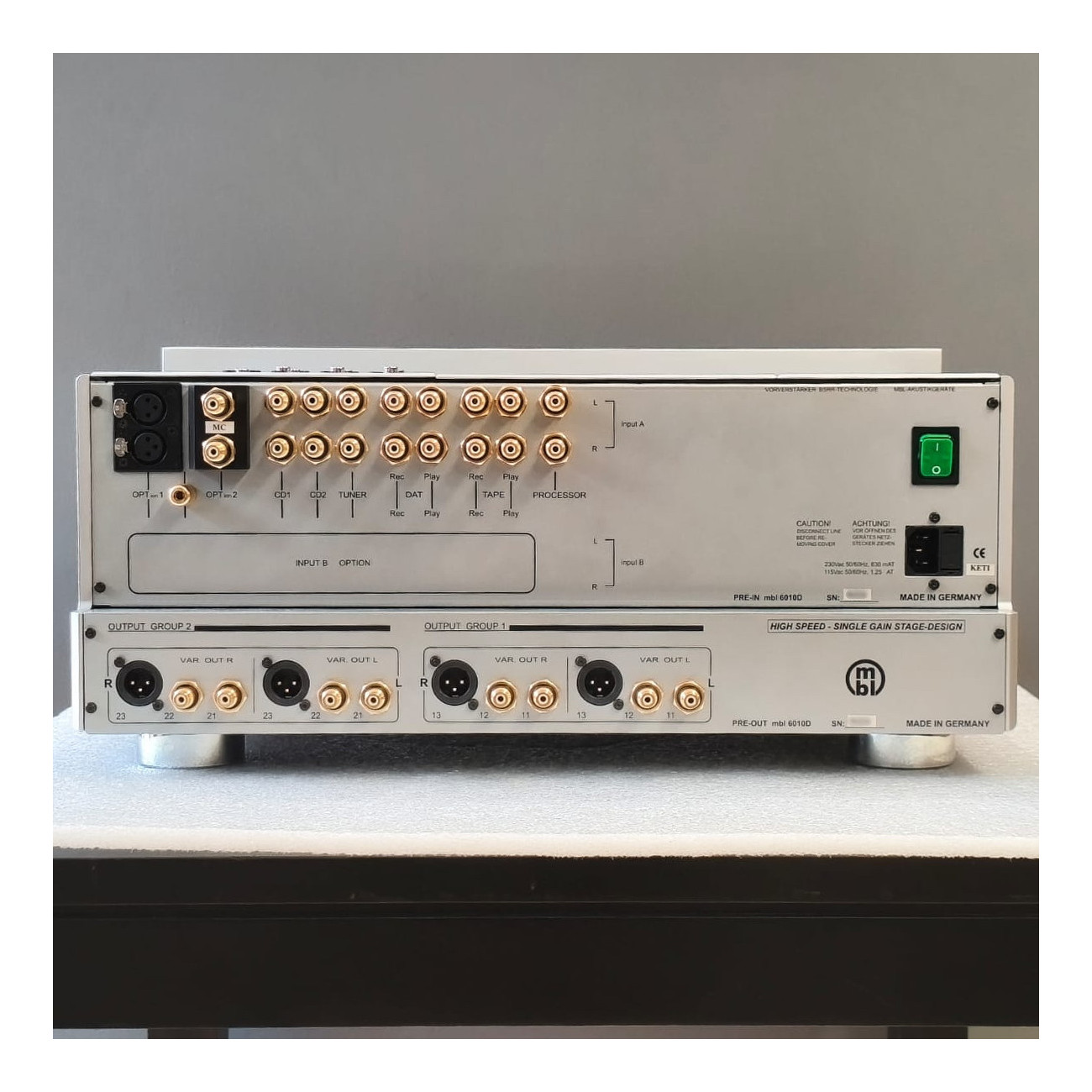 MBL 6010D Der Vorverstärker