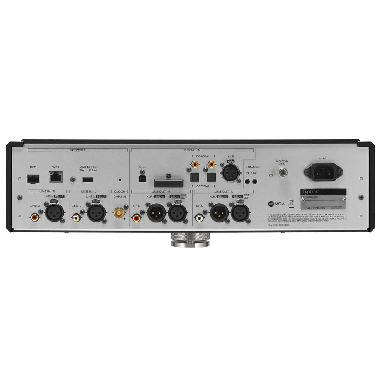 N-05XE Network DAC Preamplifier Black