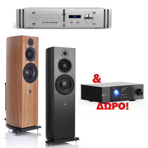 ATC 40A Active, ATC CDA2 CD/DAC/Preamp + FREE Eversolo A6 Gen 2