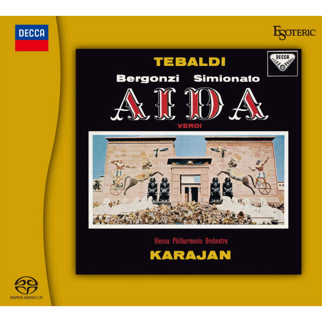SACD - VERDI Aida KARAJAN (2 DISCS)