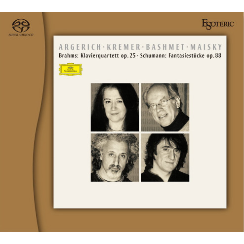 SACD - BRAHMS Piano Quartet No.1, etc. ARGERICH, KREMER, BASHMET, MAISKY