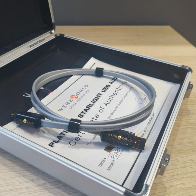 WIREWORLD USA Platinum Starlight® 8 USB 2.0 A-B 1m