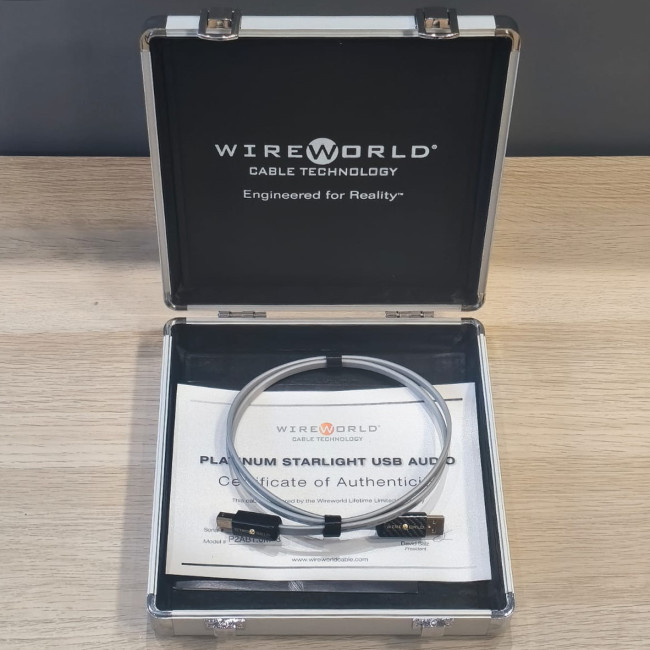 WIREWORLD USA Platinum Starlight® 8 USB 2.0 A-B 1m