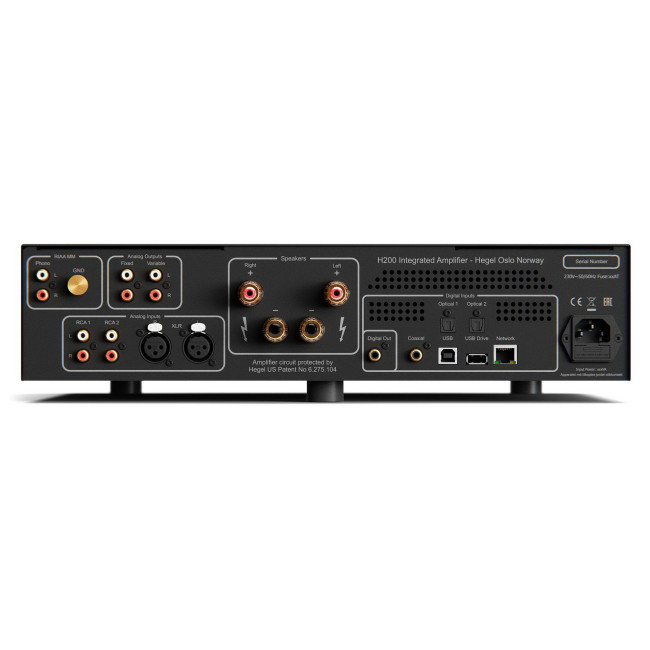Hegel H200 Integrated Streaming Amplifier* (*UPON ORDER)