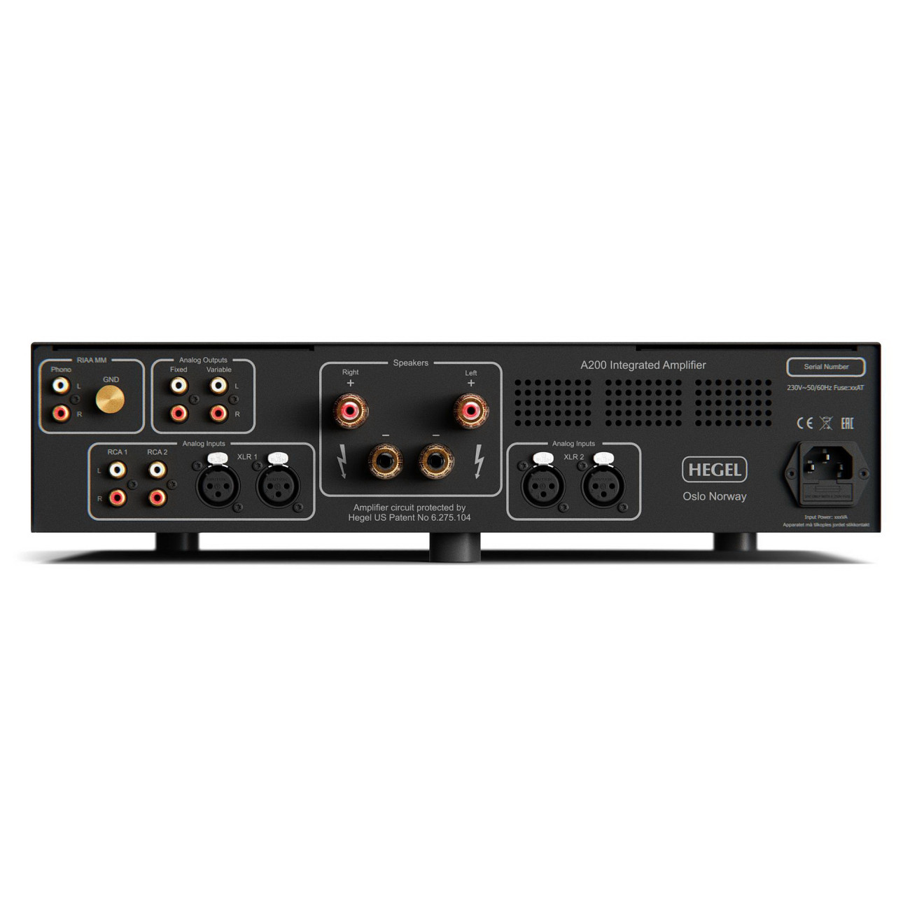 Hegel A200 Integrated Amplifier* (*UPON ORDER)