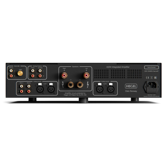 Hegel A200 Integrated Amplifier* (*UPON ORDER)
