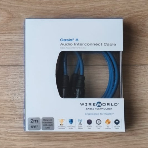 WIREWORLD USA Oasis 8 XLR 2m NEW-IN-BOX