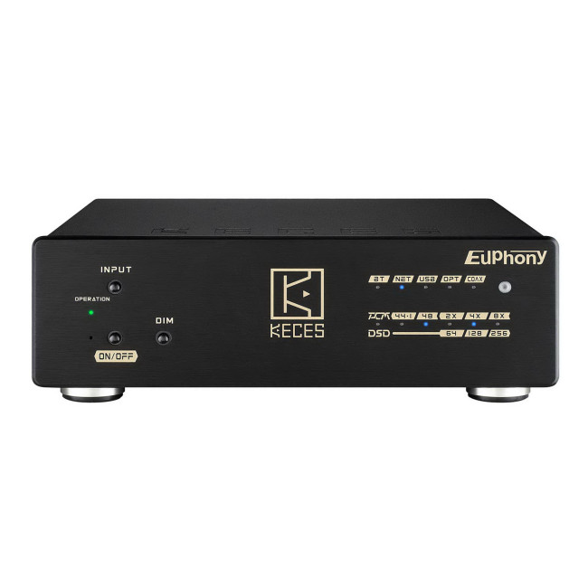Euphony Balanced Discrete DAC with Network Streaming