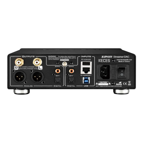 Euphony Balanced Discrete DAC with Network Streaming